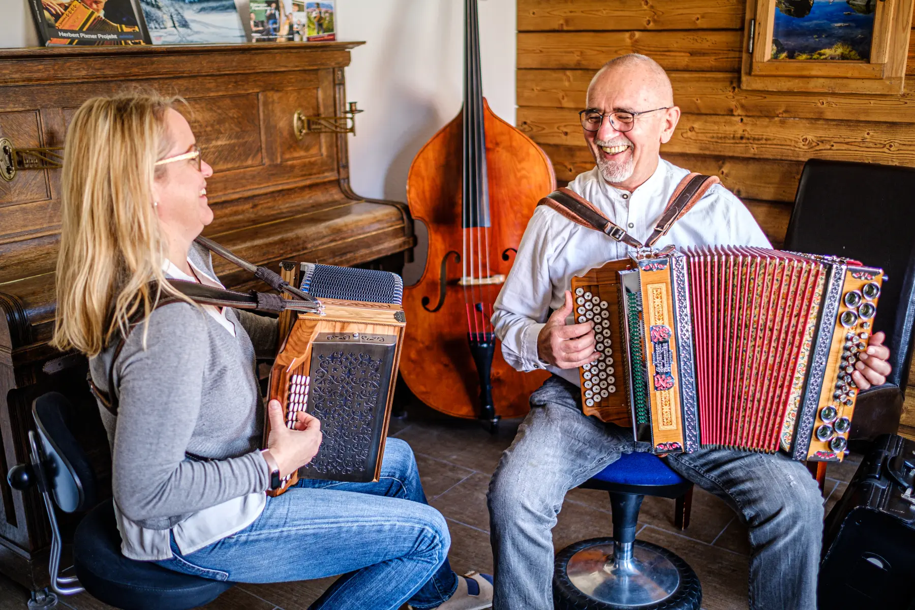 Spaß im Musikstadel